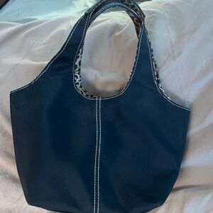 Stylish Black Tote Bag